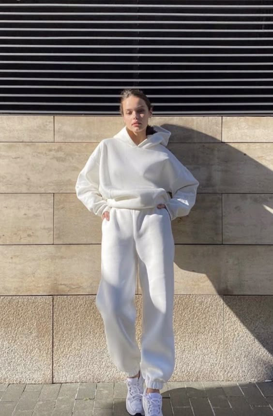 Plain Hoodie Set